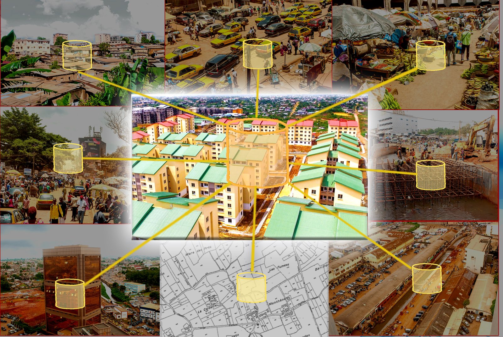 Développement et aménagement urbains au Cameroun: de l'urbanisation au sens propre à l'urbanisation des systèmes d'information (tome 3 )